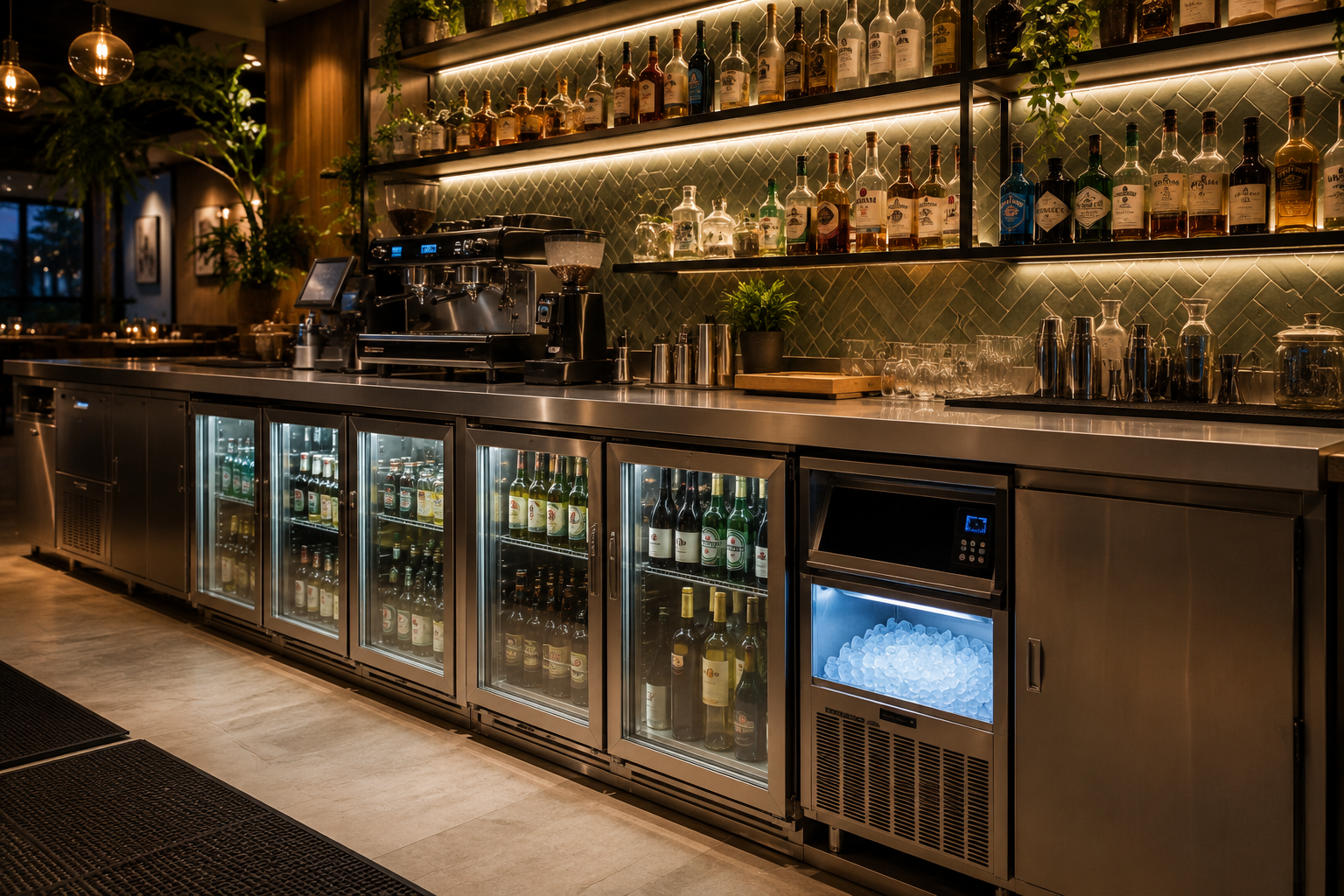 Bar equipado por San-Son